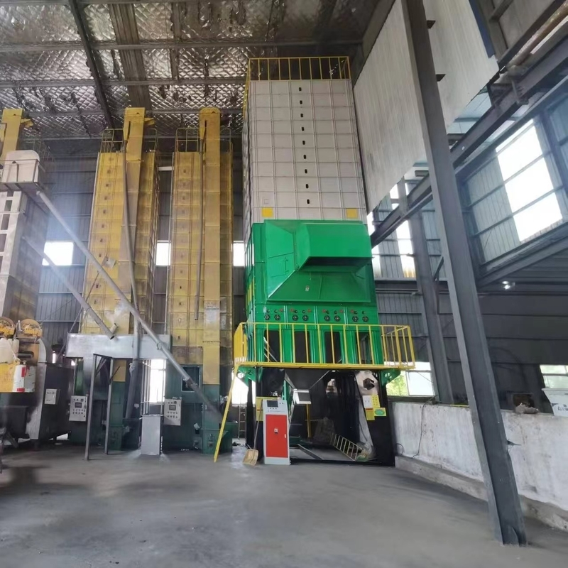 Biomass Energy Rice Husk, Biaya Rendah, Pengering Biji Efisiensi Tinggi Untuk 30 Ton Per Batch