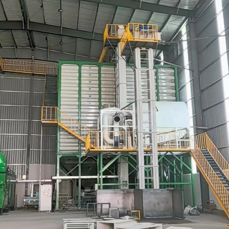 100 Tons of High Sealing, Long Service Life, Area Kecil yang Dikuasai Silo Baja Jagung