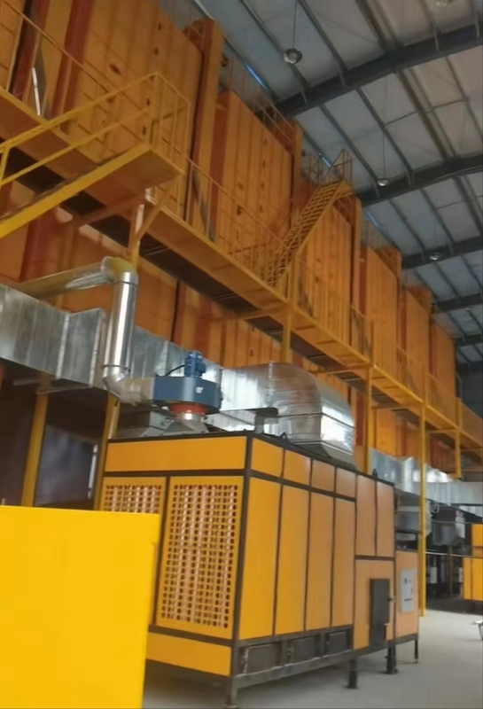 900,000Kcal Per Jam Biomass Furnace Biaya Pengeringan Rendah Berbagai Jenis Bahan Bakar Biomass