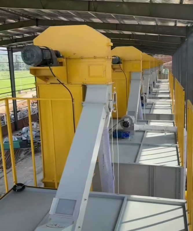 180 Ton Per Batch Pengering Efisiensi Tinggi Untuk Beras, Jagung, Kedelai, Gandum