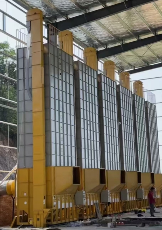 180 Ton Per Batch Pengering Efisiensi Tinggi Untuk Beras, Jagung, Kedelai, Gandum