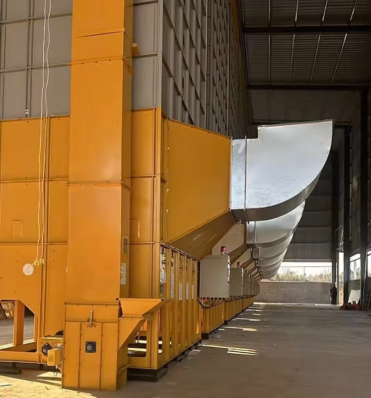 240 Ton Per Batch Mesin Pengering Jagung Efisiensi Tinggi dan Kerusakan Rendah
