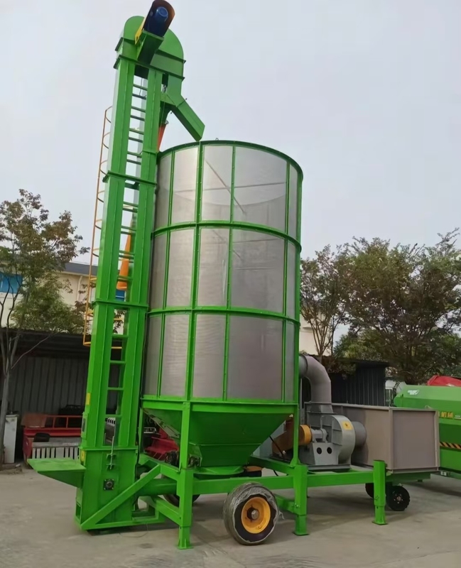 36 Ton Per Hari Mesin Pengering Jagung Mobile Dengan Pellet Biomassa Sebagai Bahan Bakar