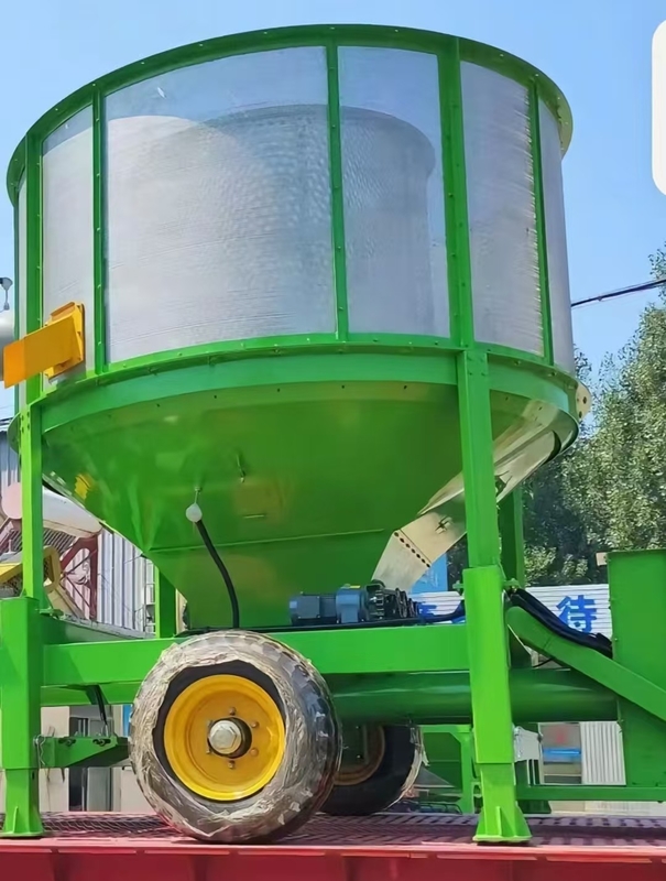 36 Ton Per Hari Mesin Pengering Jagung Mobile Dengan Pellet Biomassa Sebagai Bahan Bakar