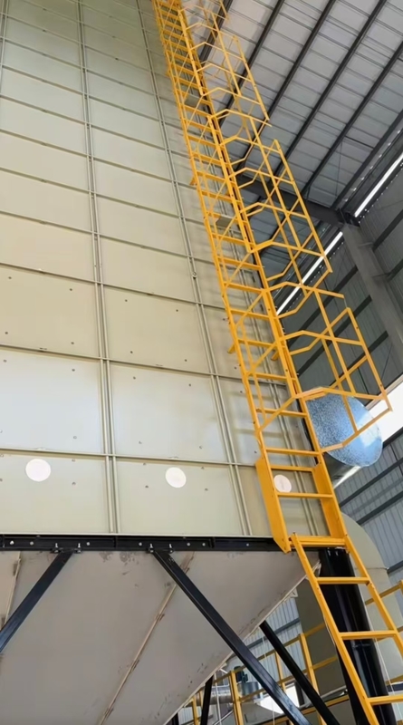 Pengering Biji Gandum Jagung Beras 70 Ton / Batch Kapasitas Udara Panas 60-130°C 16.603kw