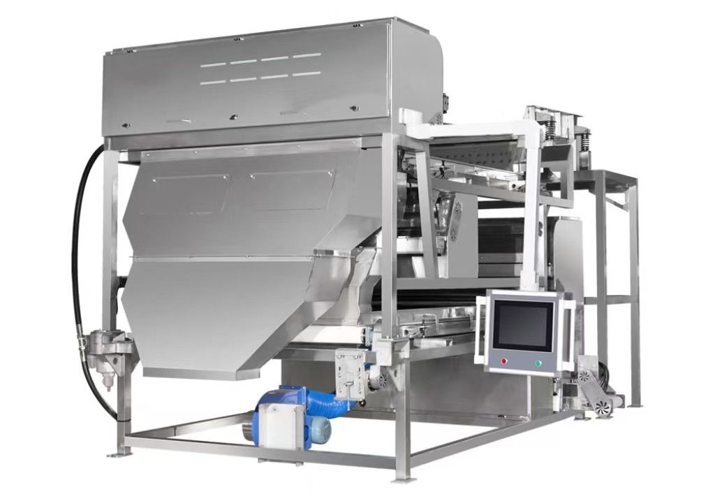 6-8 Ton Per Jam Satu Lapisan Track Bijih Color Sorting Machine