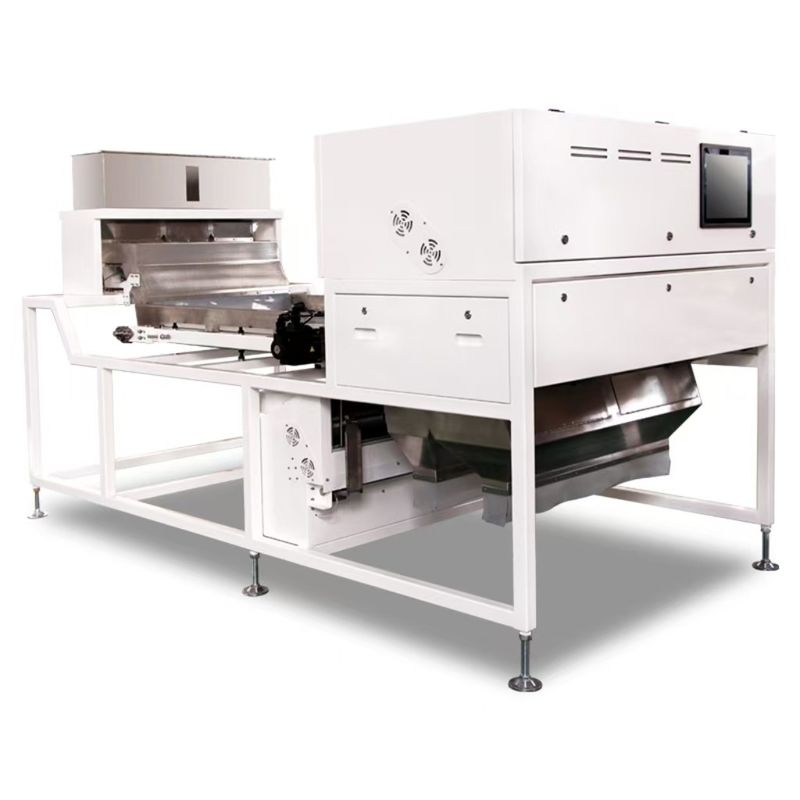 2-5 Ton Per Jam Keakuratan Tinggi AI Color Sorter Almond