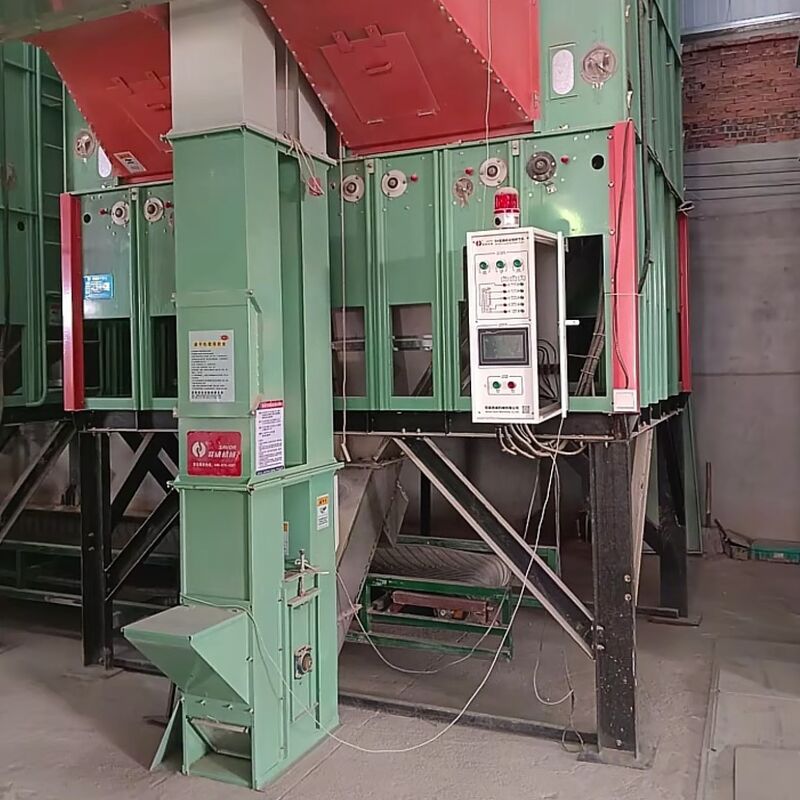 Pengering biji-bijian cerdas 6 ton, dirancang untuk peternakan kecil, biaya rendah dan pengembalian tinggi.