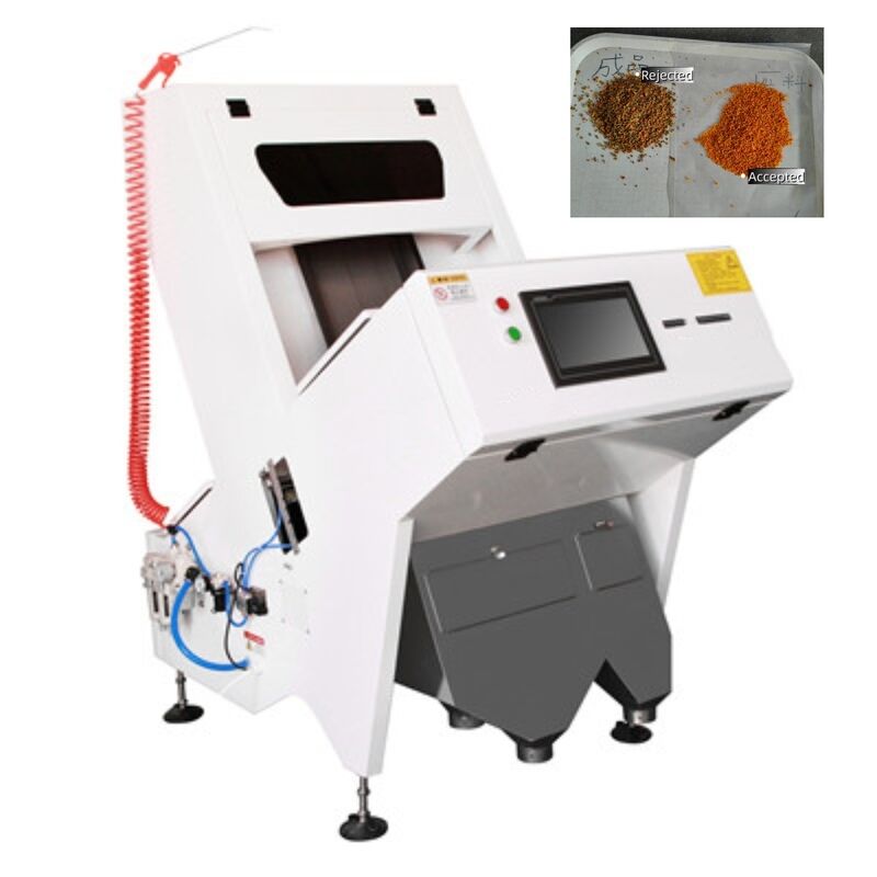 80-Channel Small Multi-Purpose Intelligent Color Sorter untuk wortel kering.