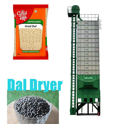 Pengering biji-bijian jenis non-Auger 30 Ton untuk Urad Dal India