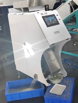 500 Kgs/H Kapasitas Mini Rice CCD Color Sorter dengan 32 Ejector