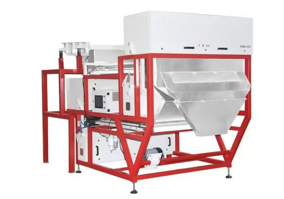 15 Ton Per Jam Double-Layer Crawler AI Deep Self-Learning Edamame Color Sorter