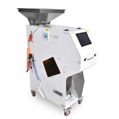 300-400 Kg Per Jam Parachute Kecil Tipe 32 Saluran Resolusi Tinggi Kamera CCD Color Sorter Untuk Broad Bean