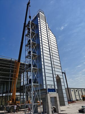 Aliran Campuran Padi Parboiled 400 Ton / Hari Rice Grain Dryer