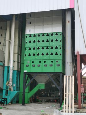 Tidak Ada Pengering Aliran Campuran Jenis Auger 22 Ton Per Batch Untuk Padi Jagung