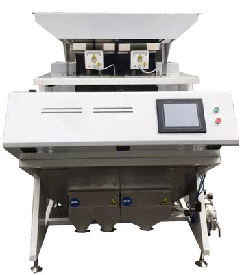 2 Chutes Legum CCD Color Sorter Fungsi Penyortiran Sekunder